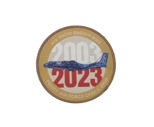 Naszywka AIR SHOW RADOM 2023 CASA C-295M