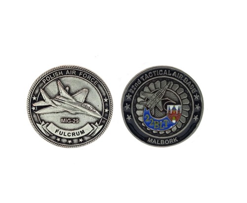 coin MiG-29 Muzeum Lotnictwa Polskiego