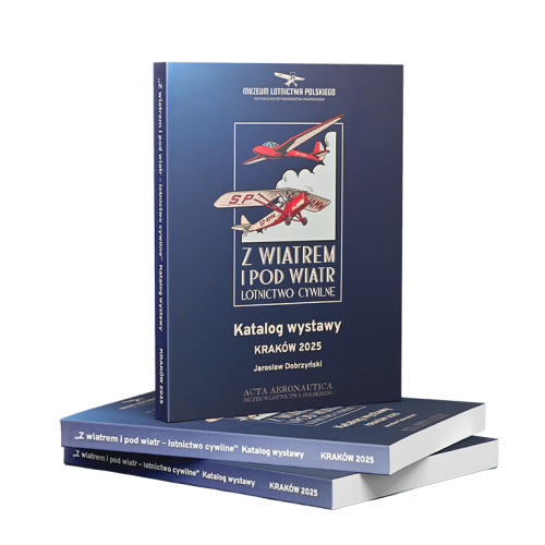 Z WIATREM I POD WIATR - LOTNICTWO CYWILNE - katalog wystawy Muzeum Lotnictwa Polskiego