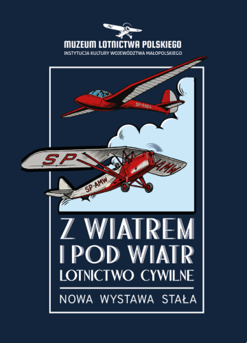 Magnes z Muzeum Lotnictwa Polskiego - Z WIATREM I POD WIATR