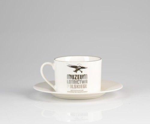 filiżanka z Muzeum Lotnictwa Polskiego