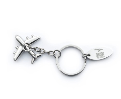 brelok samolot Muzeum Lotnictwa Polskiego