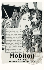 Magnes z Muzeum Lotnictwa Polskiego 